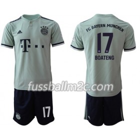 Fußballtrikots FC Bayern München Boateng 17 Kinder Auswärts Trikotsatz 2018-2019